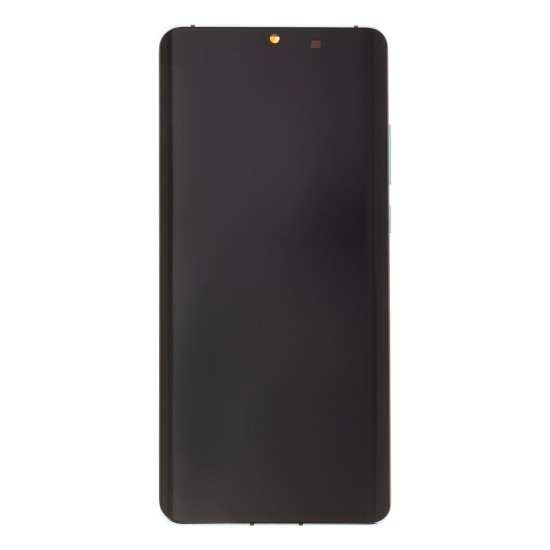 Modul Display LCD cu Touchscreen și Ramă pentru Huawei P30 PRO, Albastru (Aurora Blue) (Service Pack) (Bakr, 02355MUM) by www.silkase.ro