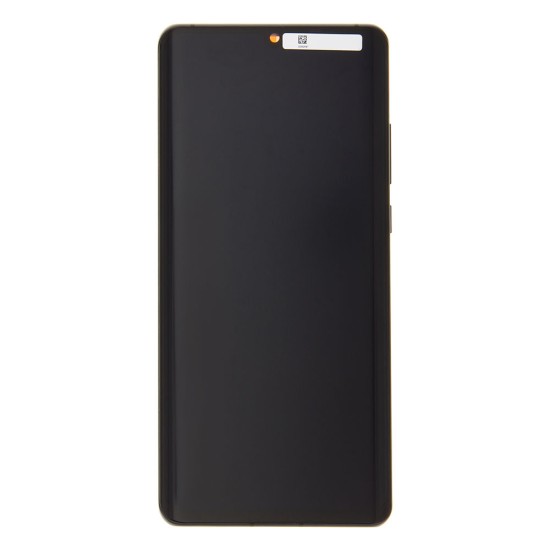 Modul Display LCD cu Touchscreen și Ramă pentru Huawei P30 PRO, Negru (Service Pack) (Bakr, 02355UMW) by www.silkase.ro