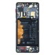 Modul Display LCD cu Touchscreen și Ramă pentru Huawei P30 PRO, Negru (Service Pack) (Bakr, 02355UMW) by www.silkase.ro