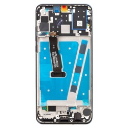Display LCD cu Touchscreen și Ramă Huawei P30 Lite, Negru (Versiune 48MP)