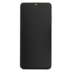 Modul Display LCD cu Touchscreen și Ramă pentru Huawei P30 Lite, Alb (Compatibil 48MP)