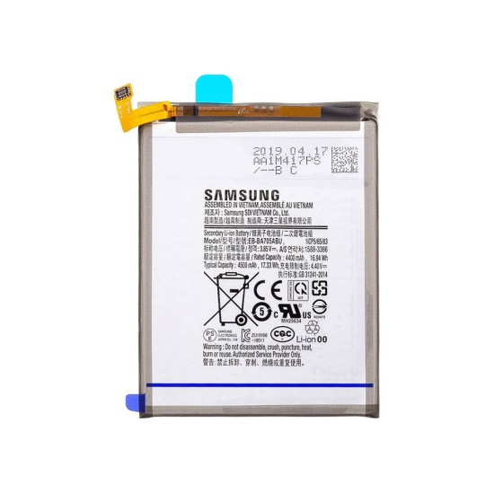 Acumulator Baterie Originală Samsung Galaxy A70 (EB-BA705ABU), 4500mAh (Service Pack) Acumulator Baterie Originală Samsung Galaxy A70 (EB-BA705ABU), 4500mAh (Service Pack) (Bakr, GH82-19746A) by www.silkase.ro