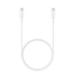 Cablu de Date Original Samsung (EP-DA905BWE) USB-C la USB-C, 3A, 1m, Alb (Bulk) Cablu de Date Original Samsung (EP-DA905BWE) USB-C la USB-C, 3A, 1m, Alb (Bulk)