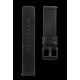 Curea Piele Tactical (307) pentru Ceas 22mm, Neagră (Bakr, SH201126) by www.silkase.ro