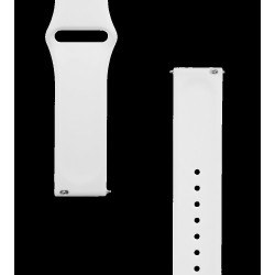 Curea Silicon Tactical (436) pentru Ceas 20mm, Albă Curea Silicon Tactical (436) pentru Ceas 20mm, Albă