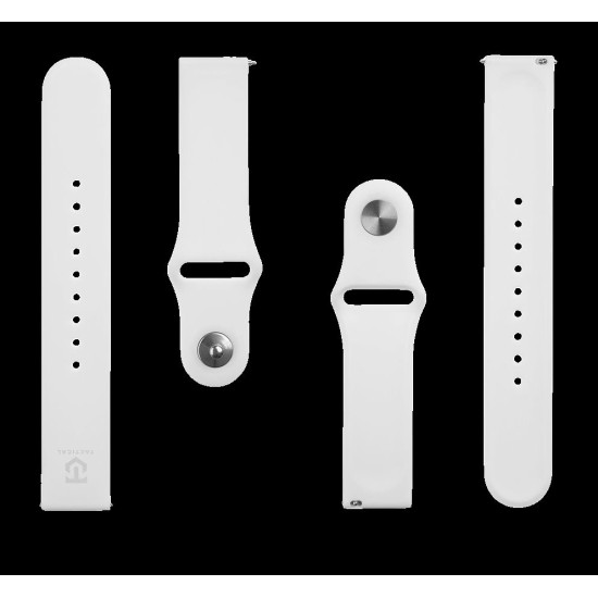 Curea Silicon Tactical (436) pentru Ceas 20mm, Albă Curea Silicon Tactical (436) pentru Ceas 20mm, Albă (Bakr, SH201109) by www.silkase.ro