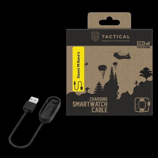 Cablu de încărcare USB Tactical pentru Xiaomi Mi Band 4 Cablu de încărcare USB Tactical pentru Xiaomi Mi Band 4 (Bakr, 2447510) by www.silkase.ro