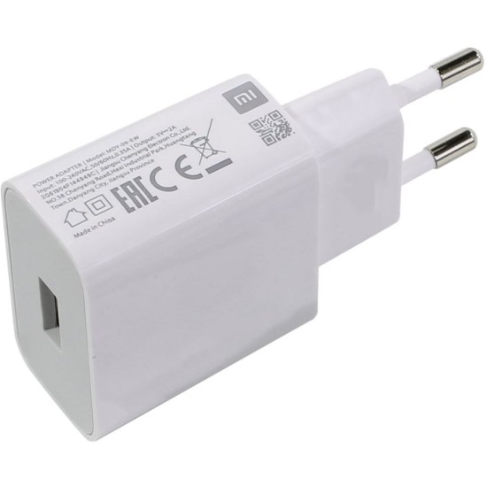 Încărcător Rețea Original Xiaomi (MDY-09-EW) USB-A 10W, Alb (Bulk) (Bakr, 2447996) by www.silkase.ro