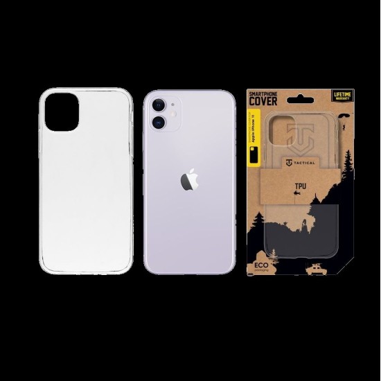 Husa Tactical TPU pentru Apple iPhone 11, Transparentă Husa Tactical TPU pentru Apple iPhone 11, Transparentă (Bakr, 2448918) by www.silkase.ro
