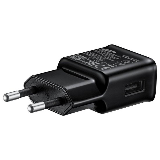 Încărcător de Rețea Samsung EP-TA200EBE, USB-A, 15W, Fast Charge, Negru (OOB Bulk) (Adaptoare și Conectică, GP-PTU023DYBBQ) by www.silkase.ro