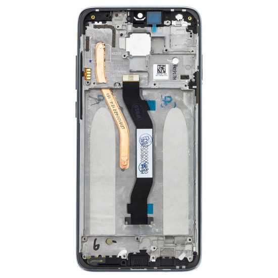 Ansamblu Display LCD cu Touchscreen și Ramă pentru Xiaomi Redmi Note 8 Pro, Negru (Redmi Note 8 Pro, 2449757) by www.silkase.ro