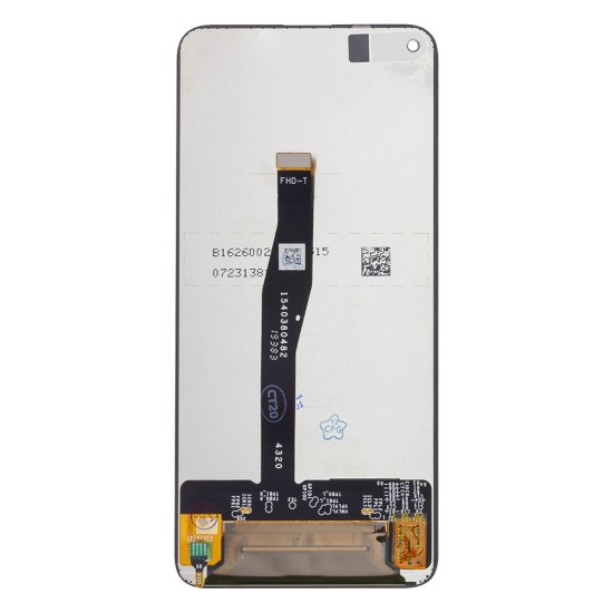 Modul Display LCD cu Touchscreen pentru Huawei Nova 5T, Negru (Bakr, 2450225) by www.silkase.ro