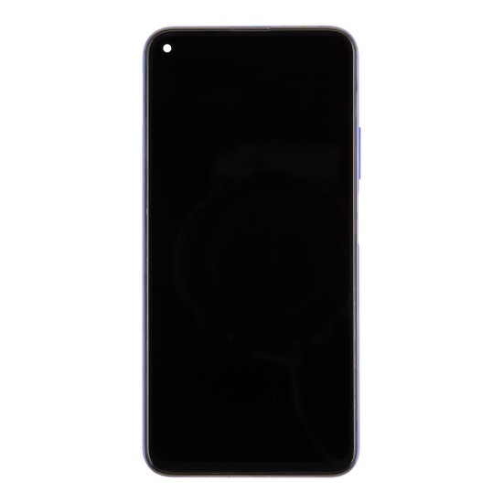 Modul Display LCD cu Touchscreen și Ramă pentru Huawei Nova 5T, Albastru (Bakr, 2450226) by www.silkase.ro