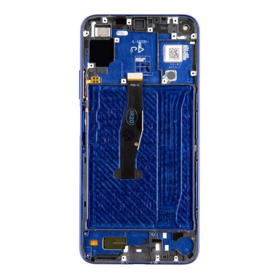 Modul Display LCD cu Touchscreen și Ramă pentru Huawei Nova 5T, Albastru (Bakr, 2450226) by www.silkase.ro