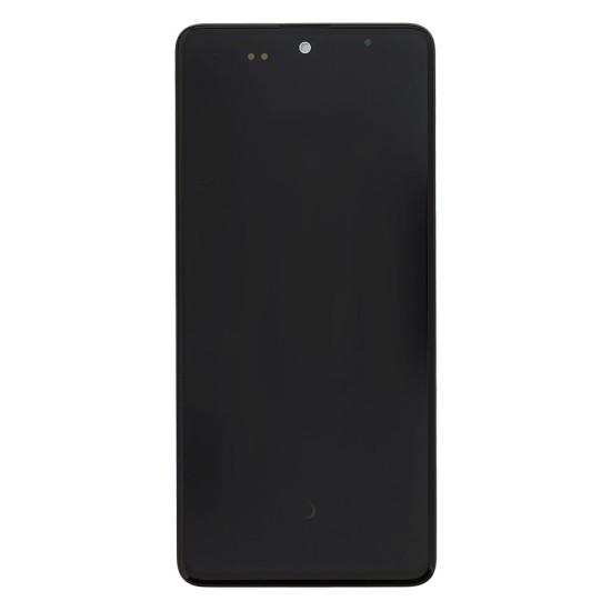 Modul Display LCD cu Touchscreen Original Samsung Galaxy A51 (A515), Negru (Service Pack) (Bakr, GH82-21669A) by www.silkase.ro