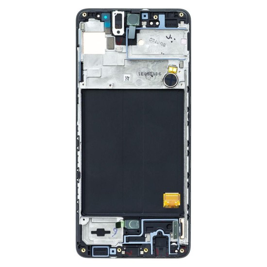 Modul Display LCD cu Touchscreen Original Samsung Galaxy A51 (A515), Negru (Service Pack) (Bakr, GH82-21669A) by www.silkase.ro