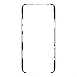 Bandă Adezivă (Sticker) pentru Display LCD iPhone 11 Pro, Neagră Bandă Adezivă (Sticker) pentru Display LCD iPhone 11 Pro, Neagră