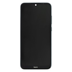 Modul Display LCD cu Touchscreen și Ramă pentru Xiaomi Redmi Note 8T, Gri (Tarnish) (Service Pack)