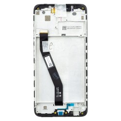 Display Complet cu Rama pentru Xiaomi Redmi 8, Negru (Service Pack)