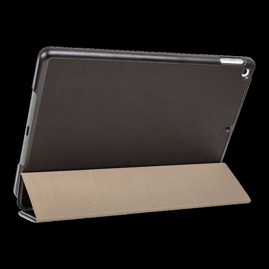 Husa Tactical Book Tri Fold pentru iPad 10.2 (2019-2021), Neagra (Bakr, 2451297) by www.silkase.ro