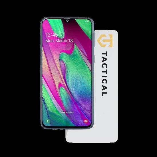 Folie de Sticlă Tactical Glass Shield 2.5D pentru Samsung Galaxy A40, Transparentă (Bakr, 2452187) by www.silkase.ro
