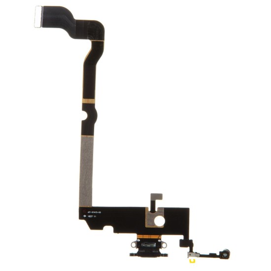 Modul Flex cu Conector Încărcare (Dock) pentru iPhone XS Max, Negru (Bakr, 2452223) by www.silkase.ro