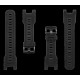 Curea Silicon Tactical (606) pentru Amazfit T-Rex / T-Rex Pro, Neagră (Bakr, Amazfit T-Rex 1001) by www.silkase.ro