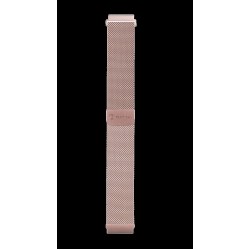 Curea Magnetică Tactical (634) Inox (Milanese Loop) pentru Ceas 20mm, Rose Gold