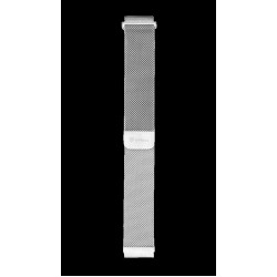 Curea Magnetică Tactical (640) Inox (Milanese Loop) pentru Ceas 20mm, Argintie