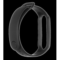 Curea Silicon Tactical (661) pentru Xiaomi Mi Band 5 / 6, Neagră