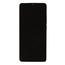 Display LCD cu Touch Unit Samsung Galaxy A31 SM-A315F, Negru, Service Pack Original