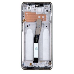 Modul Display LCD cu Touchscreen și Ramă pentru Xiaomi Redmi Note 9 Pro / 9S, Alb (Glacier White) Modul Display LCD cu Touchscreen și Ramă pentru Xiaomi Redmi Note 9 Pro / 9S, Alb (Glacier White)