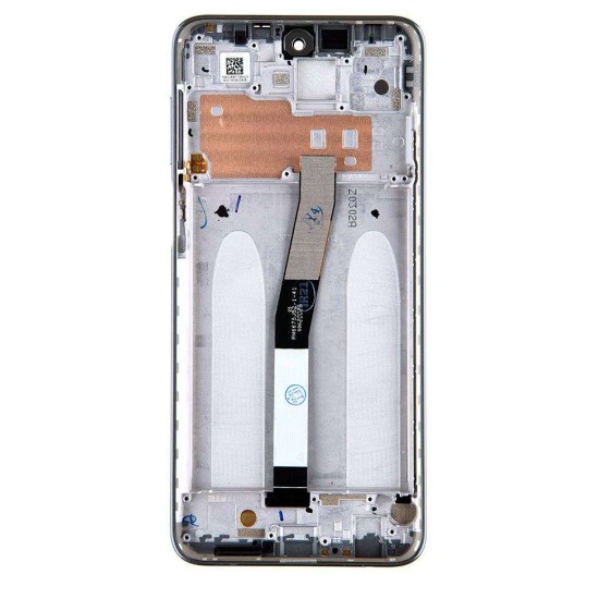 Modul Display LCD cu Touchscreen și Ramă pentru Xiaomi Redmi Note 9 Pro / 9S, Alb (Glacier White) Modul Display LCD cu Touchscreen și Ramă pentru Xiaomi Redmi Note 9 Pro / 9S, Alb (Glacier White) (Bakr, 2453772) by www.silkase.ro