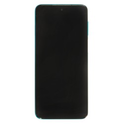 Ecran Complet LCD cu Touchscreen și Ramă pentru Xiaomi Redmi Note 9 Pro / 9S / 9 Pro Max, Aurora Blue