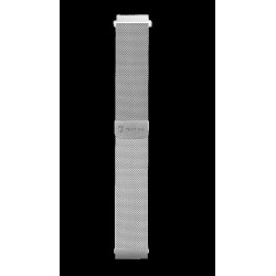 Curea Magnetică Tactical (699) Inox (Milanese Loop) pentru Ceas 22mm, Argintie
