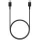 Cablu de Date Original Samsung (EP-DN980BBE) USB-C la USB-C, 1m, Negru (Bulk) (Bakr, 2453996) by www.silkase.ro