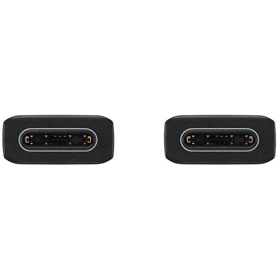 Cablu de Date Original Samsung (EP-DN980BBE) USB-C la USB-C, 1m, Negru (Bulk) (Bakr, 2453996) by www.silkase.ro