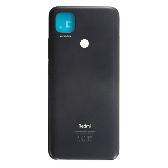 Capac Spate Xiaomi Redmi 9C, Carcasa Baterie, Midnight Grey (Piese Schimb, 2454236) by www.silkase.ro