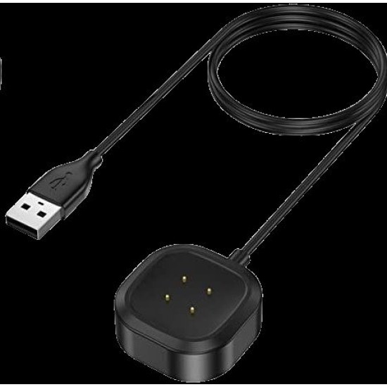 Cablu de Încărcare USB Tactical pentru Fitbit Versa 3 / Sense Cablu de Încărcare USB Tactical pentru Fitbit Versa 3 / Sense (Bakr, 2454434) by www.silkase.ro