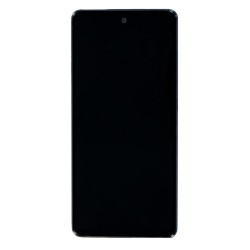 Ansamblu Display LCD cu Touchscreen și Ramă Samsung Galaxy S20 FE (G780 4G), Cloud Navy, Service Pack Original