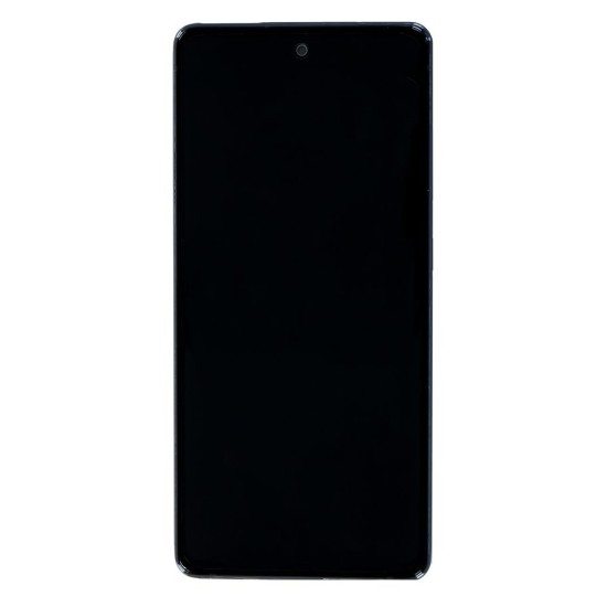 Ansamblu Display LCD cu Touchscreen și Ramă Samsung Galaxy S20 FE (G780 4G), Cloud Navy, Service Pack Original (Bakr, GH82-24220A) by www.silkase.ro