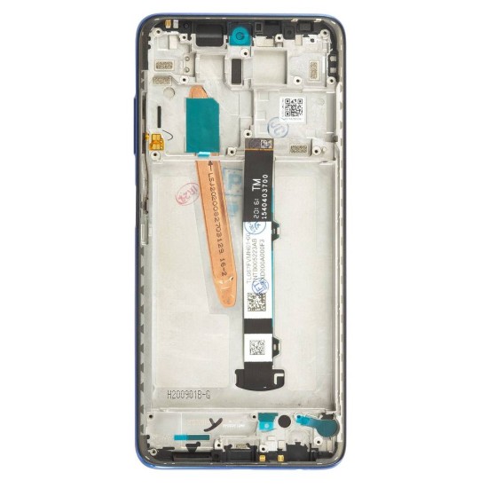 Modul Display LCD cu Touchscreen și Ramă pentru Poco X3 / X3 NFC, Albastru (Cobalt Blue) (Bakr, 2454802) by www.silkase.ro