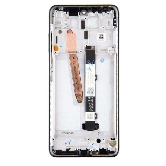 Modul Display LCD cu Touchscreen și Ramă pentru Poco X3 / X3 NFC, Gri (Shadow Gray) (Bakr, 2454803) by www.silkase.ro