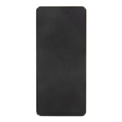 Modul Display LCD cu Touchscreen și Ramă pentru Samsung Galaxy A42 5G, Negru (Service Pack)