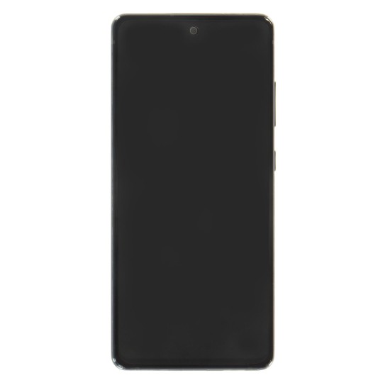 Display LCD cu Touchscreen și Ramă Samsung Galaxy S20 FE 5G (G781) Cloud Navy Original Service Pack (Piese Schimb, GH82-24215A) by www.silkase.ro