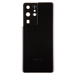 Capac Baterie Spate Original Samsung Galaxy S21 Ultra (G998), Negru (Phantom Black) (Service Pack)