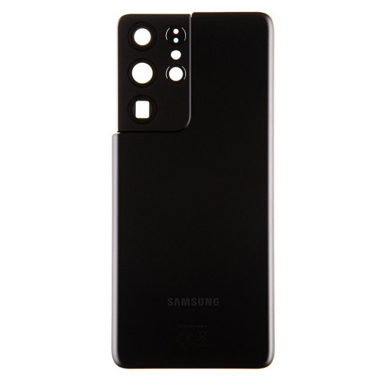 Capac Baterie Spate Original Samsung Galaxy S21 Ultra (G998), Negru (Phantom Black) (Service Pack) Capac Baterie Spate Original Samsung Galaxy S21 Ultra (G998), Negru (Phantom Black) (Service Pack) (Bakr, GH82-24499A) by www.silkase.ro