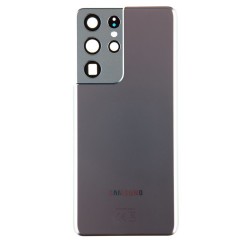 Capac Baterie Spate Original Samsung Galaxy S21 Ultra (G998), Argintiu (Phantom Silver) (Service Pack)