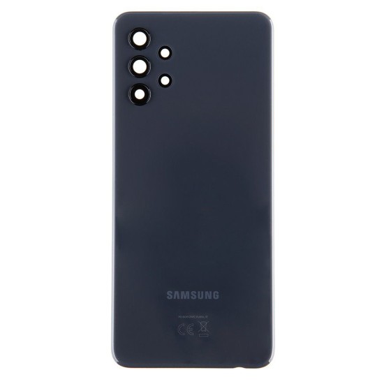 Capac Baterie Spate Original Samsung Galaxy A32 5G (A326), Negru (Service Pack) (Bakr, GH82-25080A) by www.silkase.ro