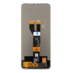 Modul Display LCD cu Touchscreen pentru Realme C21, Negru (Cross Black)